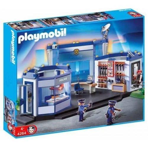Playmobil - Commissariat de Police Transportable - les motifs