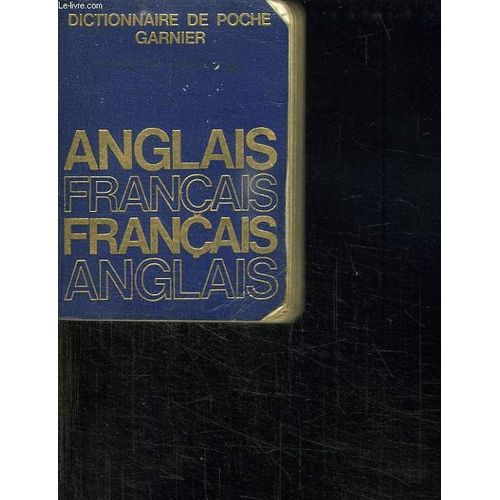 Dictionnaire De Poche Anglais Francais Et Francais Anglais.