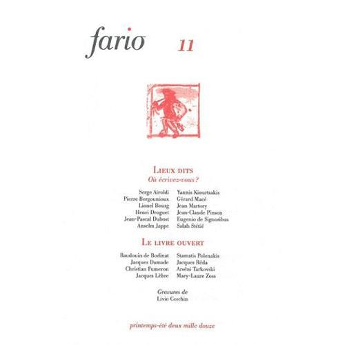 Fario N° 11, Printemps-Été