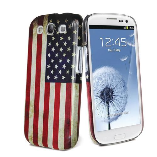 Coque Samsung Galaxy S3 Muvit ""Drapeau Us Vieilli""