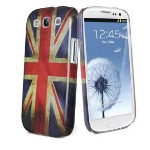 Coque Samsung Galaxy S3 Muvit ""Drapeau Uk Vieilli""