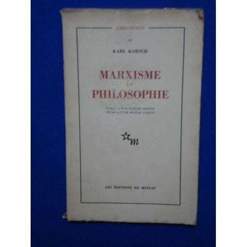 Marxisme Et Philosophie