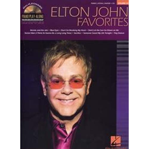 Piano Play Along Vol.77 Elton John Favorites