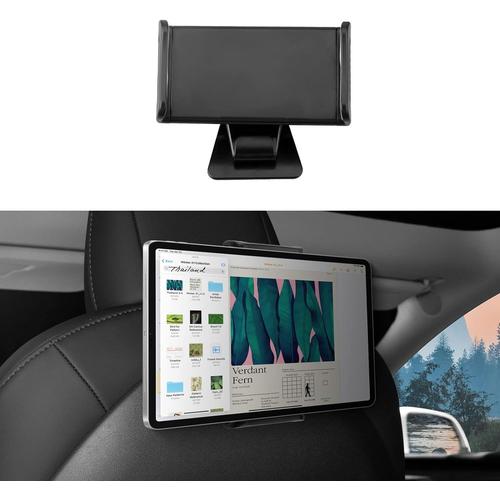 2022 Tesla Model 3 Model Y Support De Tablette Rotatif ¿¿ 360¿¿ Pour Si¿¿Ge Arri¿¿Re Tesla Compatible Avec Ipad Pro Et Smartphone (Ne Convient Pas Pour Ipad Pro 12,9"")