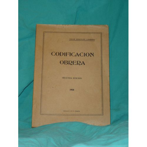 Codificacion  Obrera