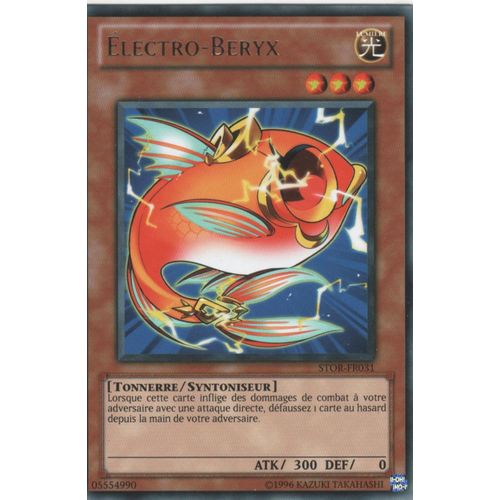 Carte Yu-Gi-Oh! "Electro-Beryx" Rare Stor-Fr031