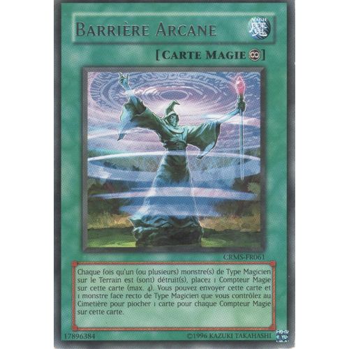 Carte Yu-Gi-Oh! "Barrière Arcane" Rare Crms-Fr061