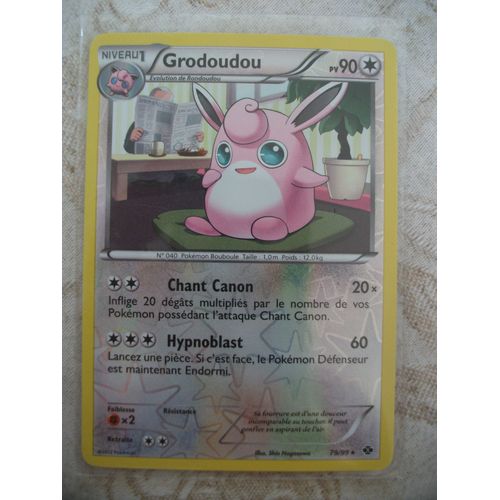 Grodoudou Rare Reverse 79/99 Destinées Futures