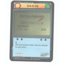 James Bond-Carte De Club-Goldeneye