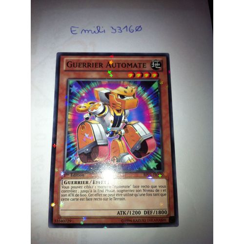 Guerrier Automate (Wind-Up Warrior) - Yu-Gi-Oh! - Bp01-Fr170 Starfoil