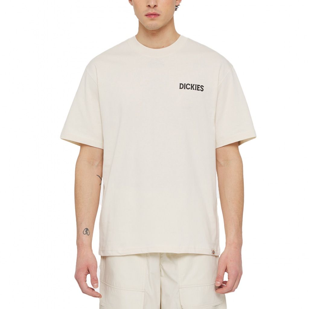 Dickies Beach Tee Ss Colour Blanc