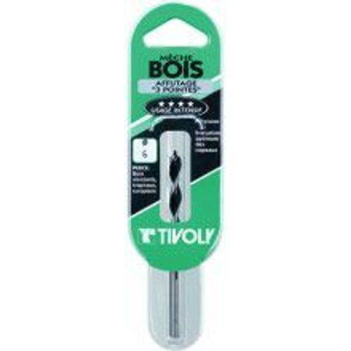 OUTIFRANCE - Mèche à bois 3 pointes 3 mm Tivoly