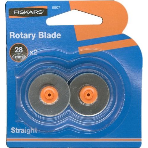 Lames Ø28 mm coupe droite X2 Fiskars
