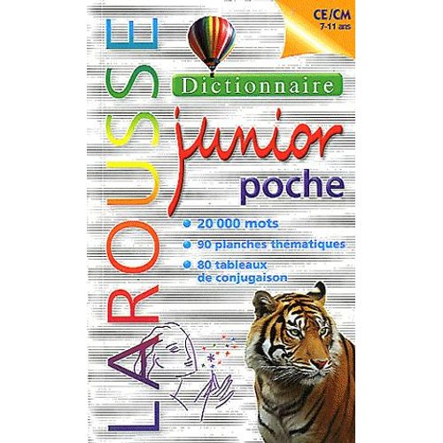Dictionnaire Larousse Junior Poche - Ce/Cm 7-11 Ans