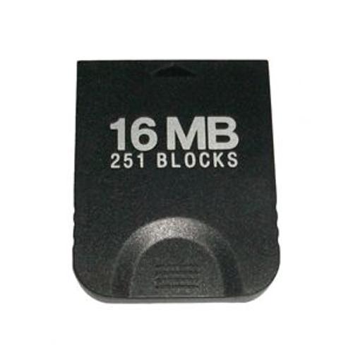 Carte memoire 16 Mo pour Nintendo Gamecube / Wii - 251 blocks 16 MB memory  card