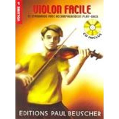 Violon Facile Vol. 1 + Cd