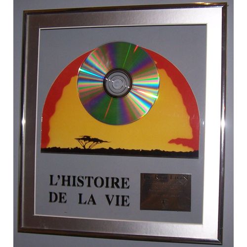 Disque D'argent - Histoire De La Vie - Le Roi Lion