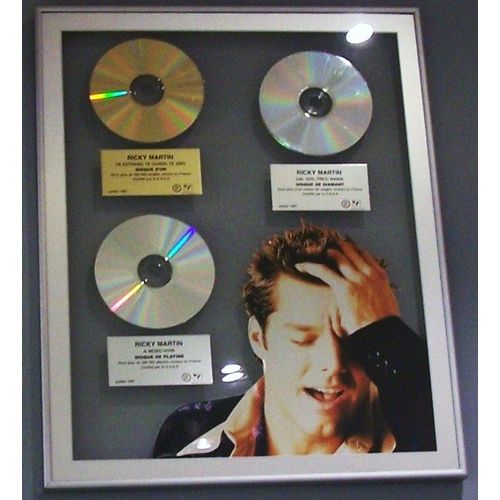 Ricky Martin - Disque D'or, De Diamant Et De Platine