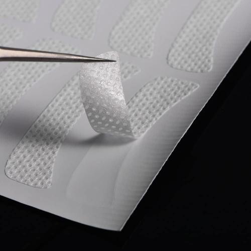 Cache-Oeil Maquillage 100pcs, Extension Douce Des Cils, Patch Gel Pour Les Cils, Teinture Non Tiss¿¿E, Bande De Faux Cils Pad, Outils De Beaut¿¿ Salon Professionnel Personnel 