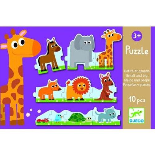 Puzzle 10 Pièces : Petits Et Grands