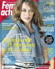 Femme Actuelle N°:1439 ,2ème Semaine: Jean-Pierre Cohen