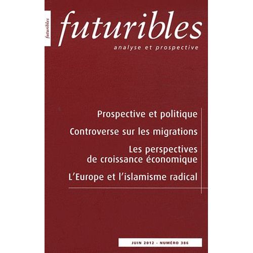 Futuribles N° 386, Juin 2012