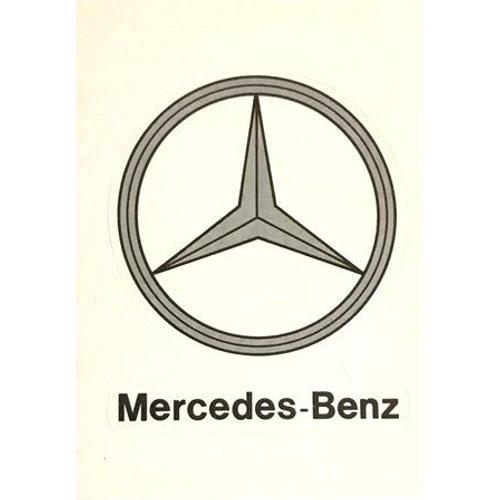 138 Logo Mercedes-Benz Daimler-Benz Ag - Panini Super Auto 77 Vignette Sticker