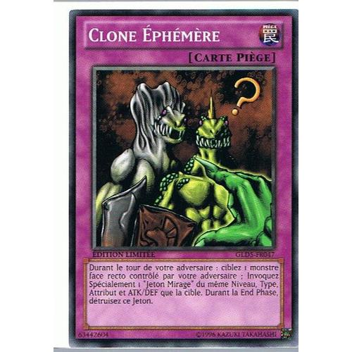 Clone Ephémère (Physical Double) - Yu-Gi-Oh! - Gld5-Fr047 - C