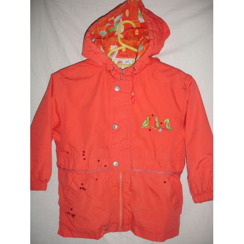 Blouson À Capuche "Prémaman" Couleur Saumon 5/6 Ans