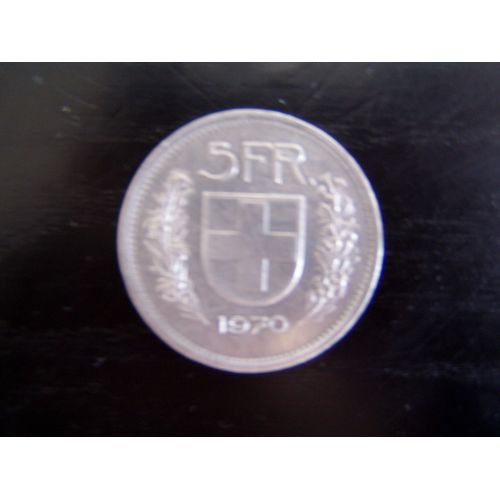 5 Francs Suisse 1970