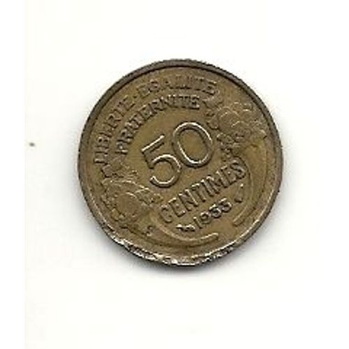 50 Centimes 1933 Morlon