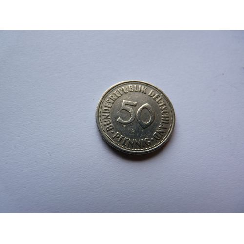 50 Pfennig Allemagne 1970 F