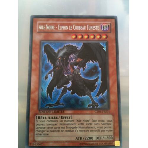 Aile Noire - Elphin Le Corbeau Funeste (Ct06-Frs01) Secret Rare