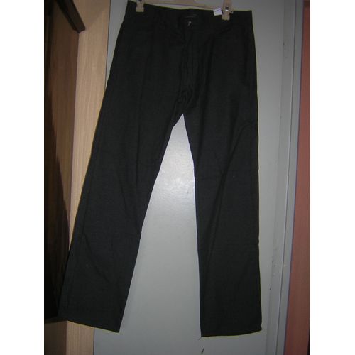 Pantalon Zara Taille À Plat 48 Coton 65% Polyester 35%.