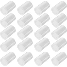 35mm Caliber Plastic Film Canisters-20pc (Clear)