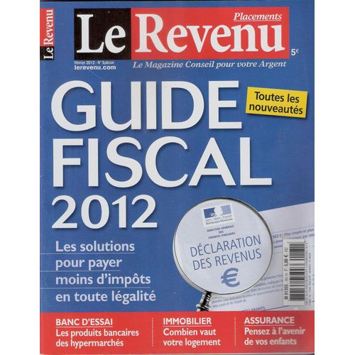 Le Revenu N° M01355  181 H Guide Fiscal  2012