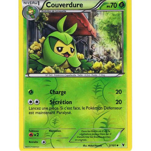 Carte Couverdure Pokemon Noir Et Blanc - Reverse 2/101