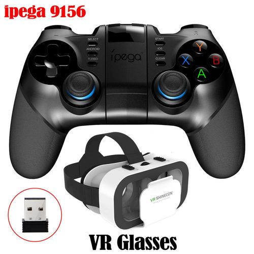 9156 Avec Vr A - Manette De Jeu Bluetooth Pour Iphone, Android, Pc, Playstation 4, 3, Ps4, Ps3, Contrle Nintendo Switch, Contrleur Pubg, Manette De Jeu Mobile