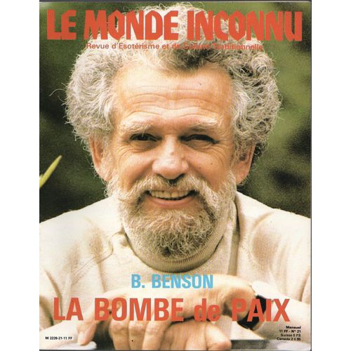 Le Monde Inconnu N° 21, B. Benson, La Bombe De Paix