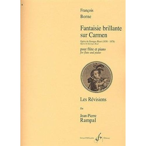 Borne Fantaisie Brillante Sur Carmen Flûte Et Piano