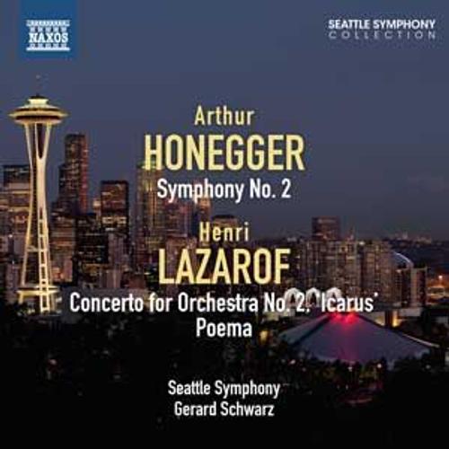 Arthur Honegger - Henri Lazarof Symphonie N°2 - Icarus