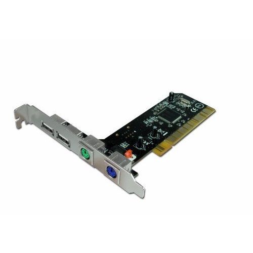 CONNECTLAND - CART-CNL-PS2-USB2 - CARTE CONTRÔLEUR USB V2.0 + IEEE - MÉTAL
