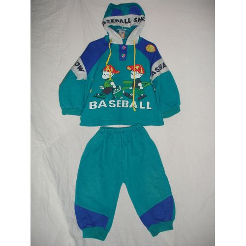 Ensemble Jogging Turquoise 3/4 Ans