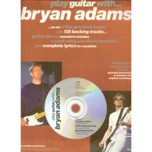 Adams Bryan Play Guitar With + Cd Tab