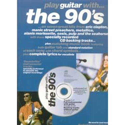 Play Guitar With 90's Tab + Cd