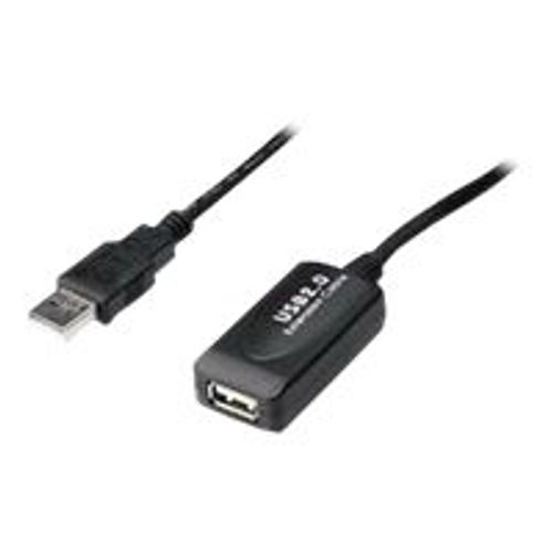 DIGITUS USB 2.0 Repeater Cable DA-73101 - Rallonge de câble USB - USB (M) pour USB (F) - USB 2.0 - 15 m - actif