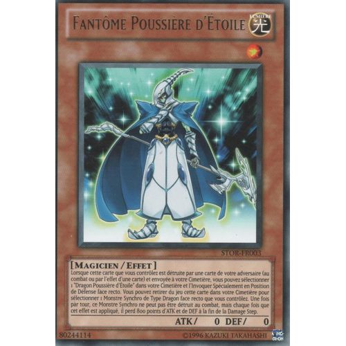 Carte Yu-Gi-Oh! "Fantôme Poussière D'étoile" Rare Stor-Fr003