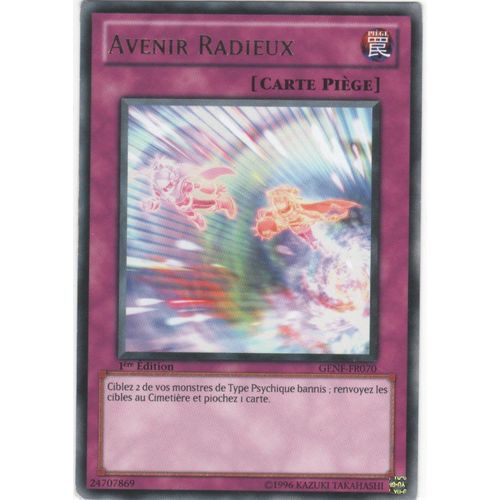 Carte Yu-Gi-Oh! "Avenir Radieux" Rare Genf-Fr070