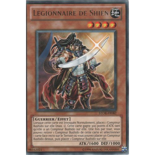 Carte Yu-Gi-Oh! "Légionnaire De Shien" Rare Stor-Fr082