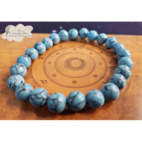 Bracelet Pierre Jaspe Turquoise